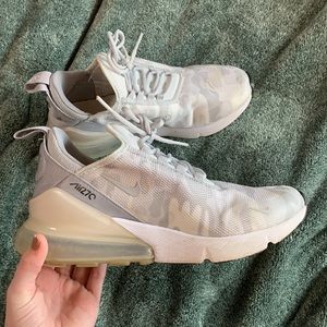 Nike air max 270s neutral camo shoes